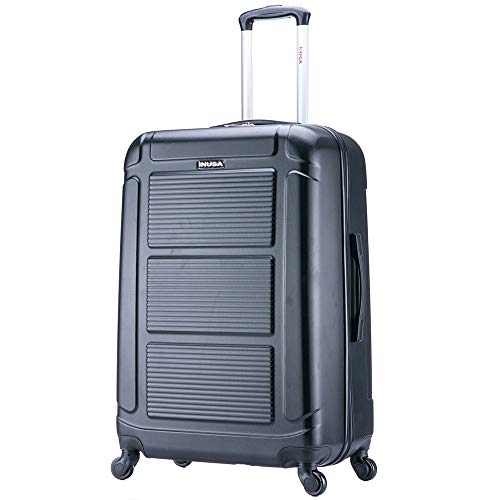 Inusa Pilot 28 Inch Large Hardside Spinner Luggage With Ergonomic Handles, Travel Suitcase With Four Spinner Wheels And Studs, Black #TOP18