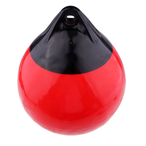 Almencla Premium Inflatable Yacht Buoy for River and Pier, Red