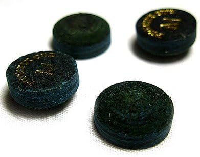 1box X 50tips of Phoenix Cue Laminated Leather Pool Snooker Cue Tip 11mm Medium