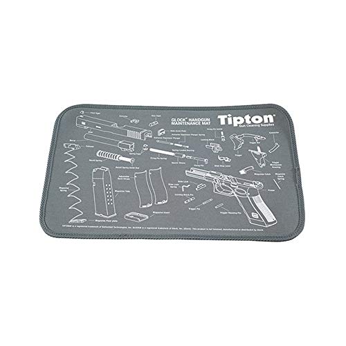 Tapis pour nettoyage de pistolet Tipton antiderapant absorbant solvants