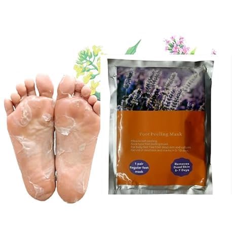 Deep Moisturizing - Foot Hydration Socks to give a rejuvenating boost to dull, dry & rough feet, Peeling Mask for Cracked Feet, Dead Skin Remover, Make Your Feet Baby Soft, Heel Peel Pedicure, Foot Crack Socks (Pack of 1 = 2 Pieces).-image-17