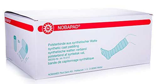 NOBAPAD 10 cm x 3 m 20 Stk Polsterbinde aus synthetischer Watte