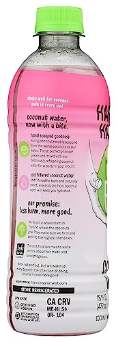 Harmless Harvest Organic Coconut Water With Pulp, 16 Fz #TOP3