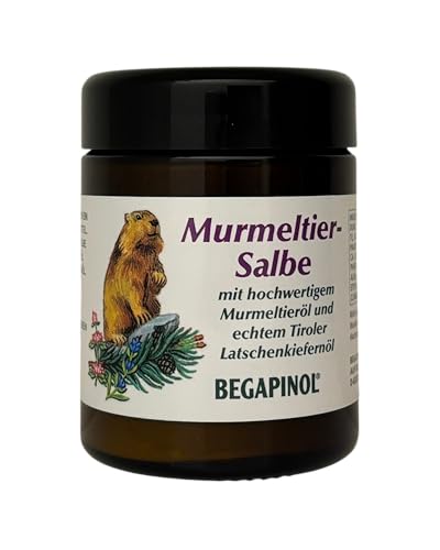 Murmeltier Salbe nach Originalrezeptur von Josef Mack – Muskel & Gelenk Balsam, 100 ml