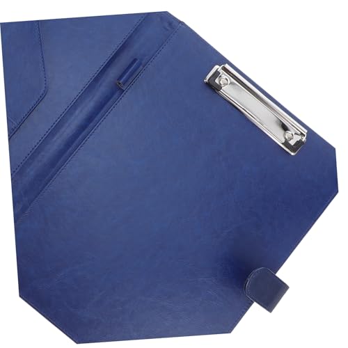 Cabilock 対応ポートフォリオファイルフォルダー 多機能ポケット付き 書類 名刺 請求書整理用 ビジネス用クリップボードフォルダ オフィス会