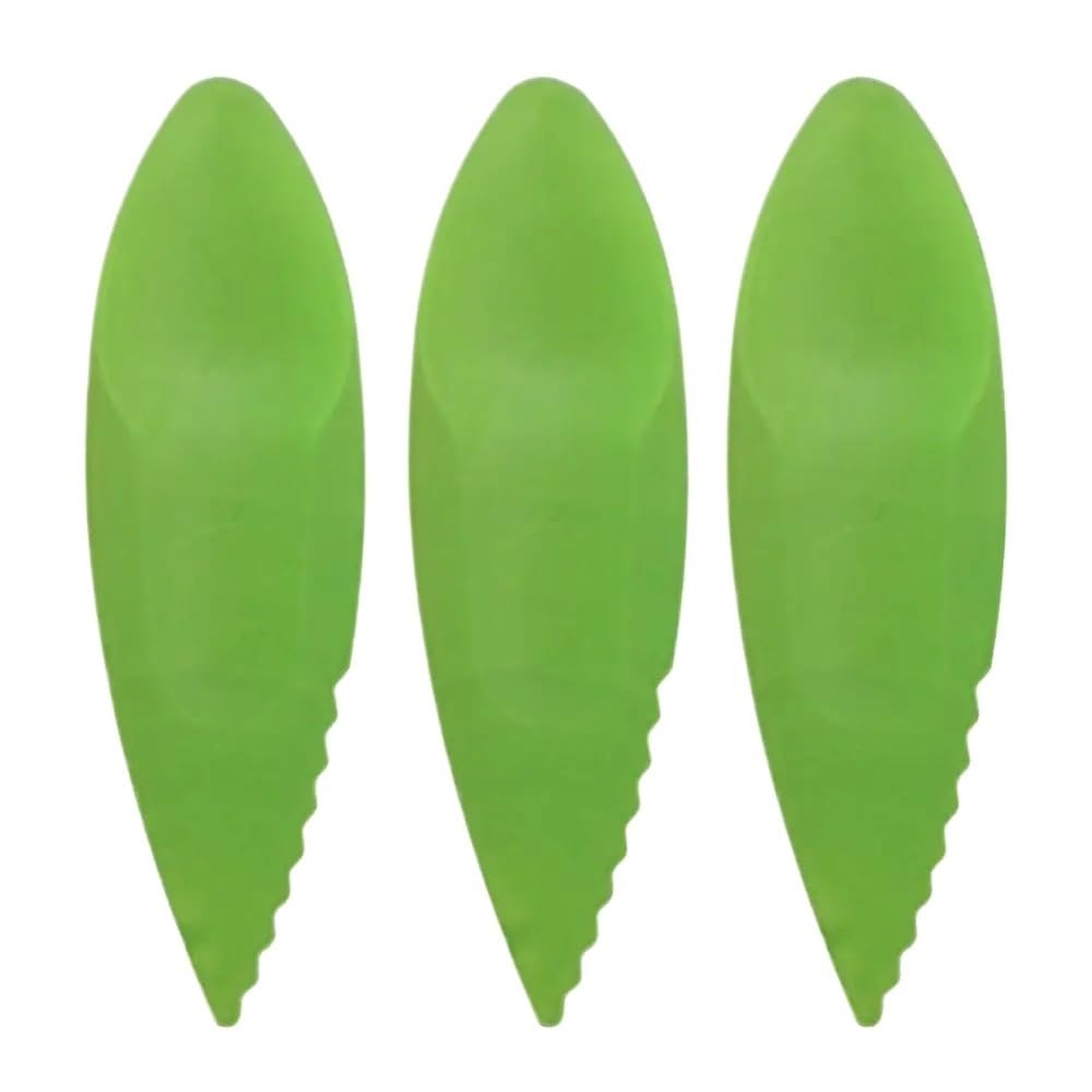 Xuxpfj 6Pcs Random 3/6Pcs 2 In 1 Vegetable Fruit Gadgets Kiwi Dig Spoon Scoop Plastic Fruit Knife Slicer Peeler Cutter Kitchen Bar Vegetable Tools(6Pcs Random)