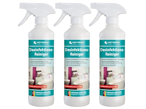 Hotrega H230028 Desinfektions-Reiniger - Virenschutz - 3er Set