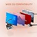 DriverGenius USB232A-B-A | USB to Serial (DB9) Adapter with 3 LEDs - Compatible with Windows 11 and macOS 15 【2-Piece/Package】