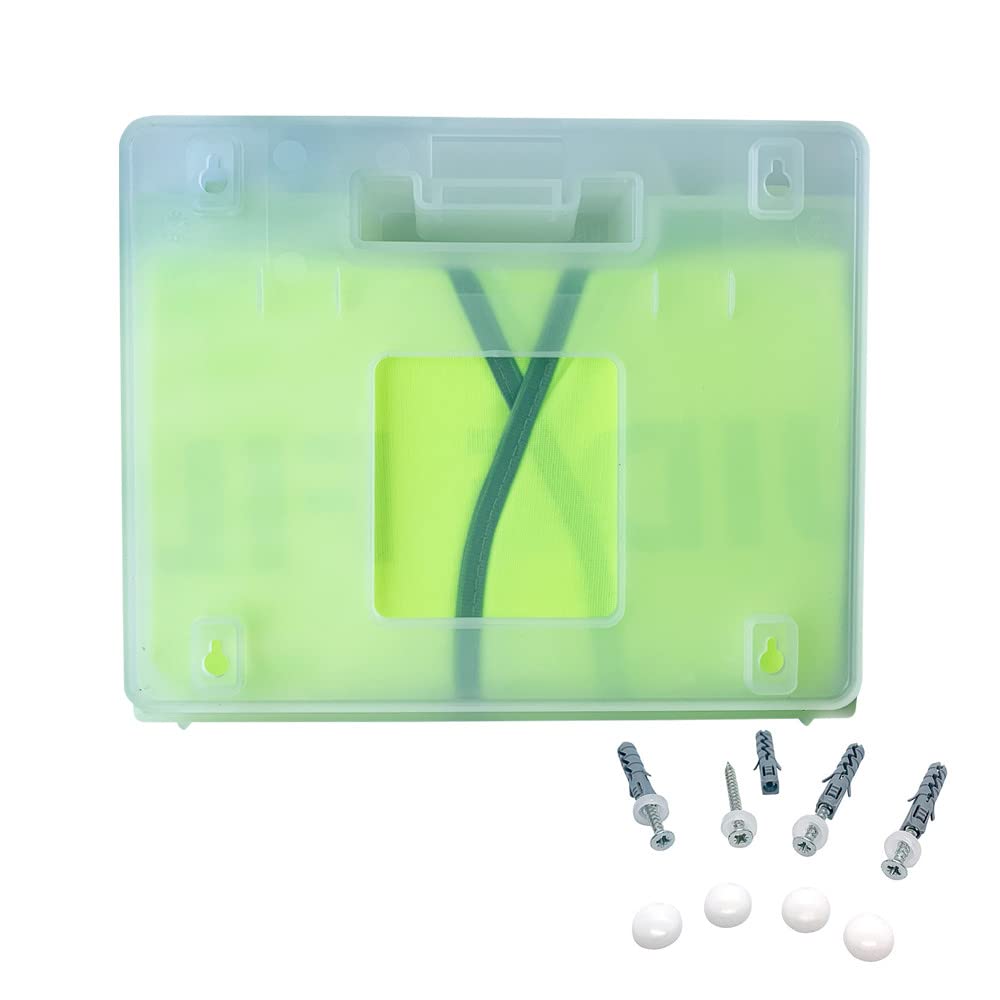 Signalétique.biz France Kit d'évacuation avec mallette et vis de fixation. Gilet et brassard Guide-file, serre-file. Valise avec fixation murale. Kit gilets et brassards -