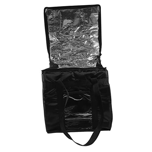 Happyyami Cooler Box Large Waterproof Tote Bag Foldable Shopping Bag Pizza Carrier Insulated Bags Pizza Carrier Bag Insulated Cooler Bags Food Carrying Bag Food Storage Bag Grocery Bag Cake