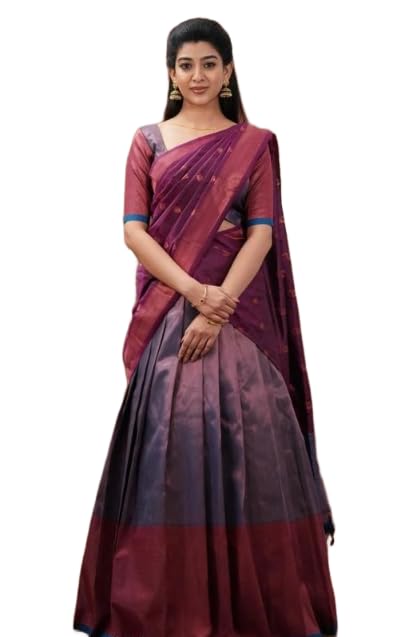 Image of RENVAANI FASHION Women's Traditional Semi-Stitched Lehenga Choli | Lehenga Choli for Women | Ethnic Wear Heavy Lehenga Choli With Dupatta