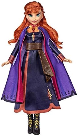 Disney Frozen Anna Fashion Doll with Long Red Hair & Outfit Inspired by Frozen 2 - Toy for Kids 3 Years Old & Up, Brown/A image 2