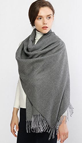 RIIQIICHY Pashmina Shawls and Wraps for Evening Dresses Scarfs for Women Fall Winter Travel Blanket Scarf Large Warm Scarves
