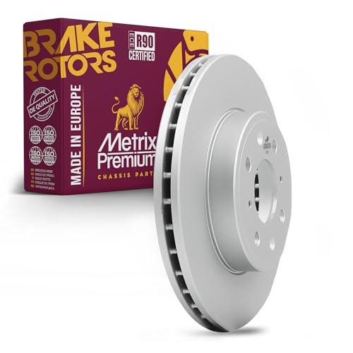 Metrix Premium Chassis Parts 262 mm Coated Brake Rotor Fits Honda FIT