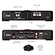 KIT-Set FÜR BOSS Audio Systems RIOT R1100MK mit 1-Kanal-Monoverstärker Klasse AB 1100 Watt max, Bass Boost 0/+18 db, Fernbedienung inklusive und Installationskabel-Kit, 1 Kit