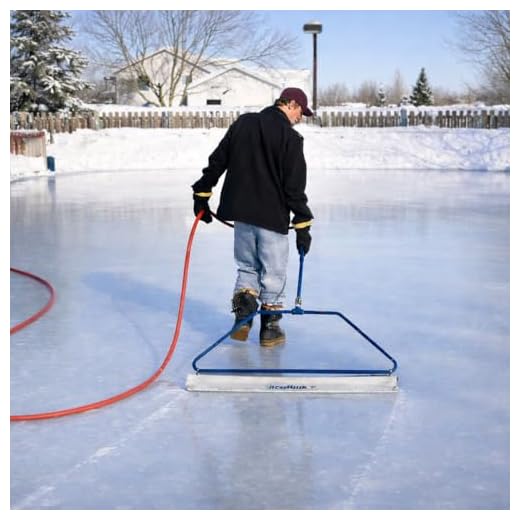Portable Ice Rink Resurfacer for Backyards