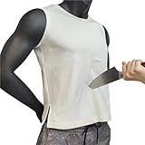 Stichsichere Weste Verdeckbare, leichte und weiche Stichschutzweste – Schutzklasse 5...