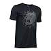 Under Armour Boys' Always Feared T-Shirt, Black/Graphite, Youth Large