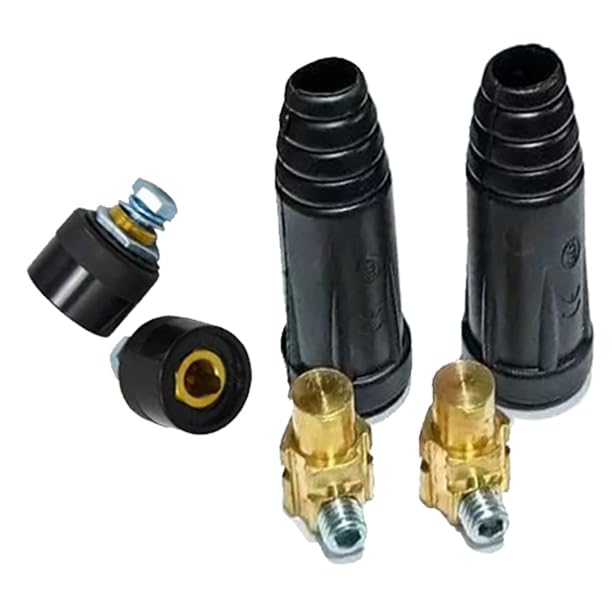 35-50 (BIG) Welding Cable Connector Set, (2 Pcs of Male connector + 2 Pcs of Female Connector)