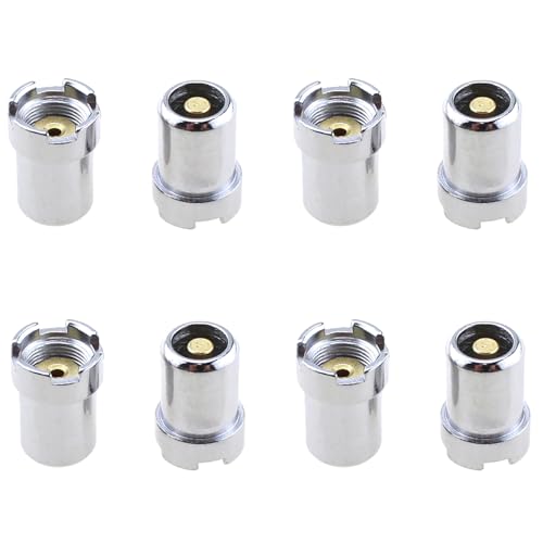 Image of 8PCS Threaded Adapter Brass Electrode Adapters 14x10mm Threaded Screw Converter Soldering Iron Ring Adapter Electronic Equipment Connector Repair Part
