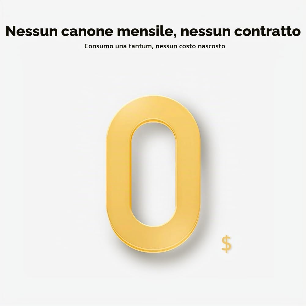 allarme casa senza fili,kit allarme casa senza fili con Sirena Allarme 120dB, Telecomando Intelligente, Invite vocale, Display LCD, Sicurezza per la casa, ufficio(8 Pezzi)