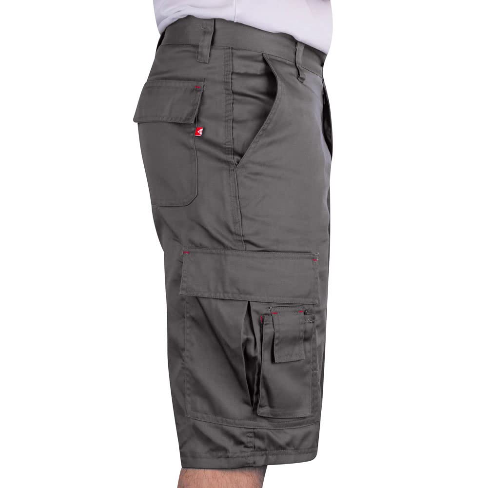 Salopette Cargo Wyoming avec Ceinture pour Homme, Noir, 60