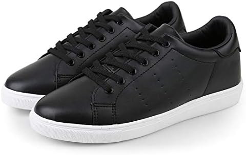 KrystalSB 2.36 Inches Taller Height Increasing Elevator Shoes Sneakers (US9/ KOR270, Black)