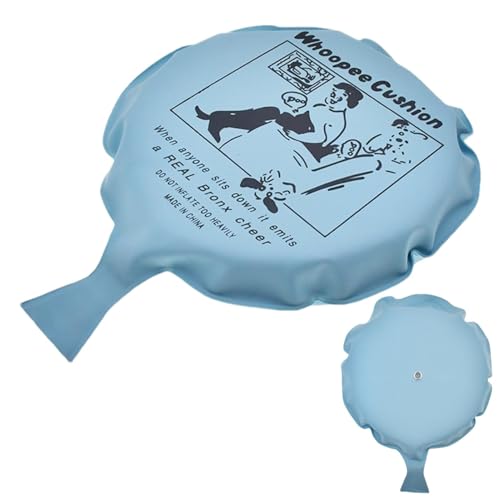 2 Pieces Fart Sound Cushions, Prank Whoopee Cushions for Joke, Novelty Gag Toys & Prank Props for Chair, Bed, Couch (Random Color)