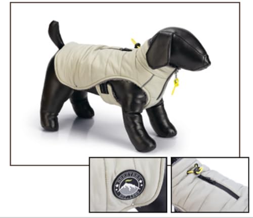 Karlie Beeztees Hundemantel Bobby Taupe versch. Größen, Farbe:Taupe, Größe:36 cm