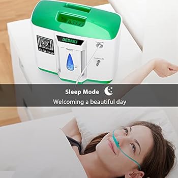DEDAKJ Portable Oxygen Concentrator 2-9 L/min Smart Air Purifier