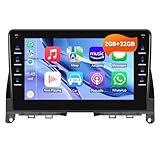 EWLSAC Android 13.0 Car Stereo Radio Player for Mercedes-Benz W204 2006-2011 8 Inch Touch Screen Car Audio Receiver with GPS Navigation Bluetooth Head Unit Supports Backup Camera, 2G+32G