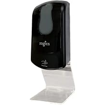 Zogics Touch - Free Automatic Gel Hand Sanitizer Dispenser Tabletop Stand Hand Sanitizer Container with Touch - Free Sensors Black