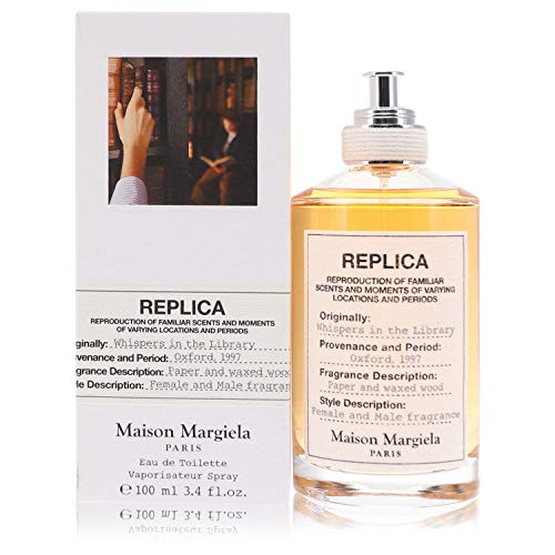 Maison Margiela Replica „Whispers In The Library“ EDT 100 Ml – Duft Nach Büchern & Holz | Elegantes Herren- & Damen-Parfüm Für Besondere Momente