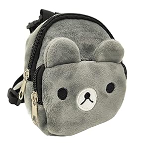 Hondentas Leuke en duurzame nylon hondenrugzak voor kleine en middelgrote honden, gemakkelijk te dragen, hondensnacktas met grote capaciteit Pet Carrier (grijs)