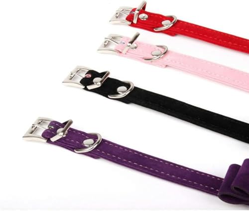 Collier pour chat en strass anti-serrage avec nœud papillon doux