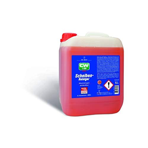 Dr. Wack CW1:100 Super Scheibenreiniger für die Scheibenwaschanlage, 5L