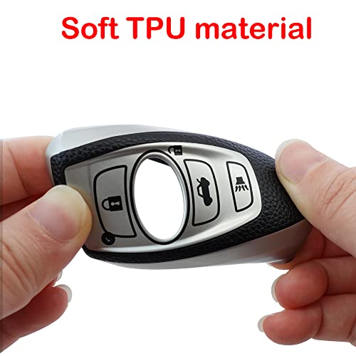 unisex-adult for subaru four buttons key fob cover Modern