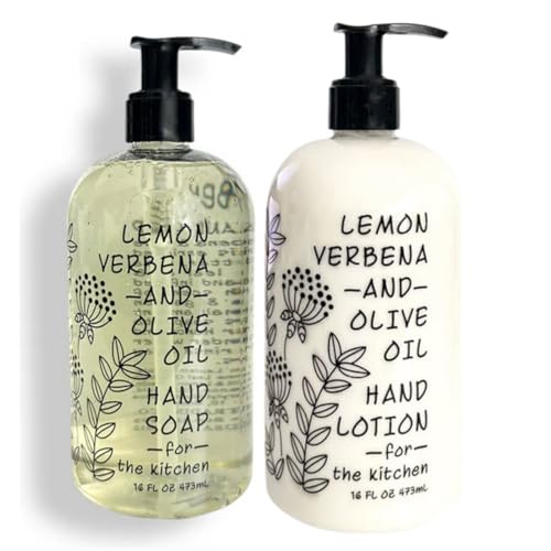 Greenwich Bay Trading Company Kitchen Collection: Lemon Verbena & Olive Oil (Hand Soap &...