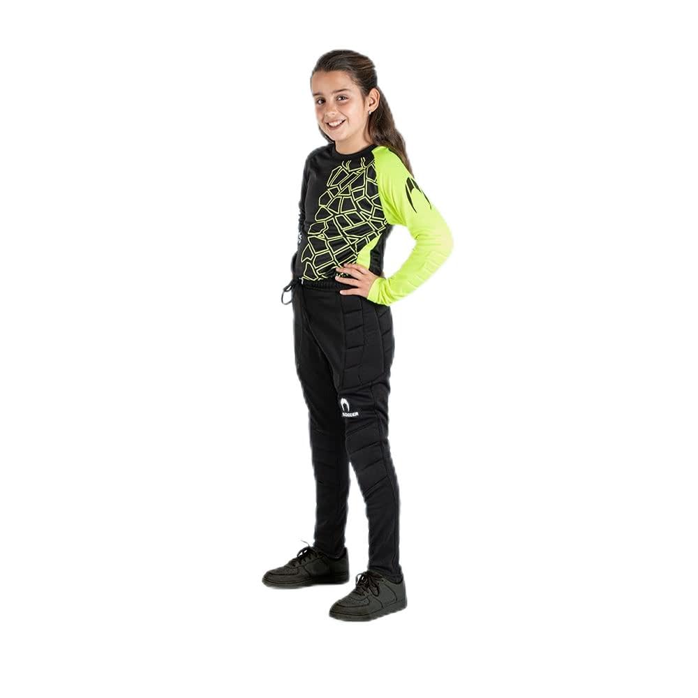 HO Soccer Kid Keeper Set Fraktur Lime Maglietta Unisex-Bambini e Ragazzi