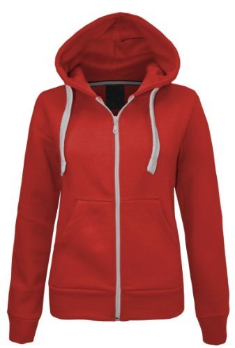 Jersey de capucha Mujer Candy Floss Fashion  Rot - Coral 42