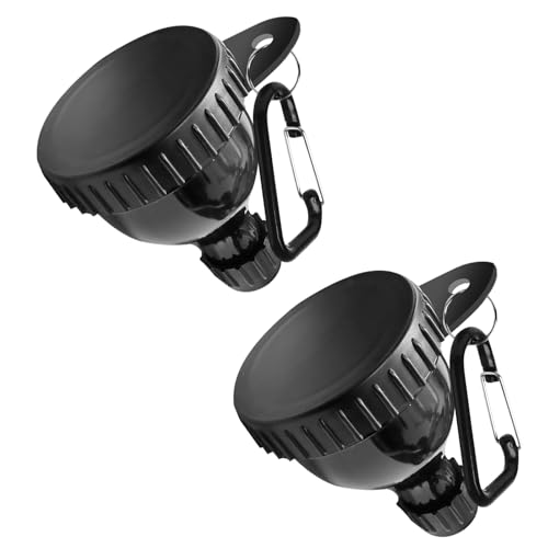 Doweve Proteinpulverbehälter, tragbare Formel-Pulvertöpfe, 50 ml Proteinpulverhalter, Proteinpulver-Aufbewahrungsbehälter für Workout, Fitness und Reisen, 2 Stück