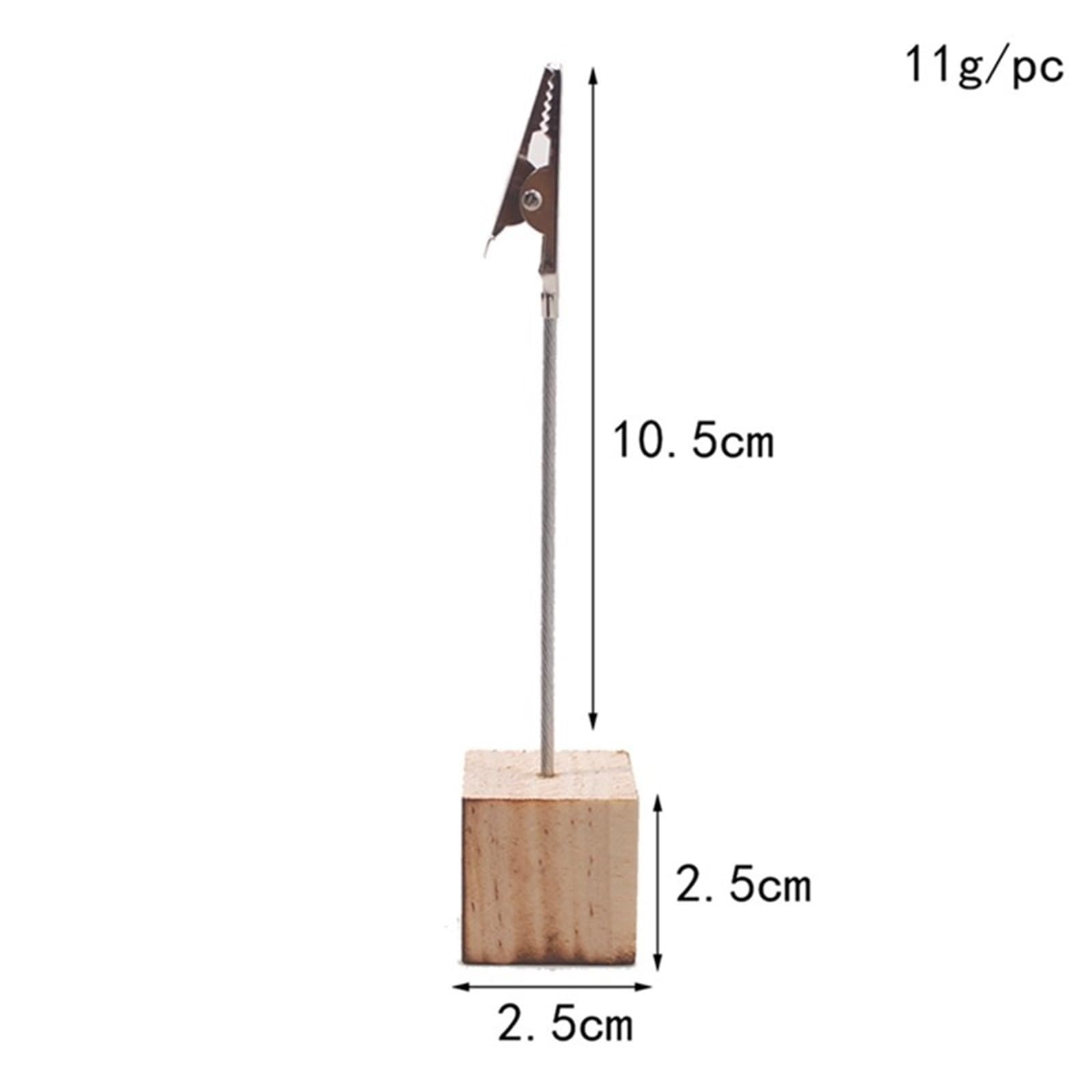 Segnaposto Clip Porta Segnaposto In Legno Portatili Da 10 Pezzi