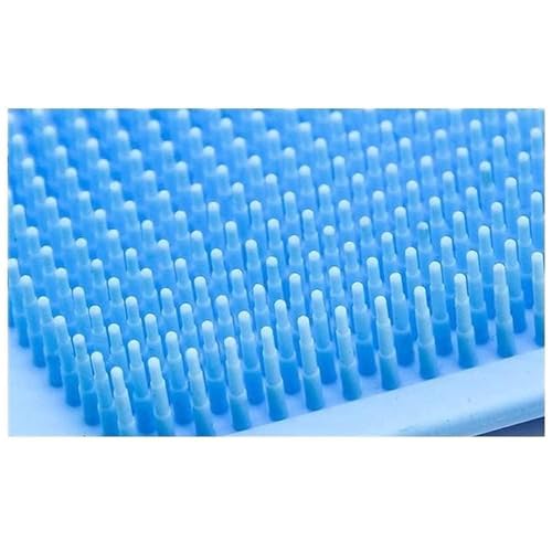 Image of TEKCOOL Silicone Body Back Scrubber, Double Side Bathing Brush for Skin Deep Cleaning Massage, Dead Skin Removal Exfoliating Belt for Shower, Body Brush for Bathing (Medium);