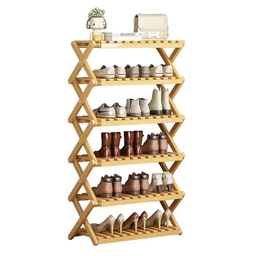 Étagère à chaussures pliable pour couloir et dortoir étudiant compact