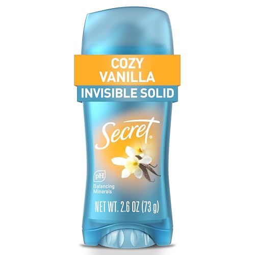 Secret Invisible Solid Antiperspirant and Deodorant Vanilla Scent 2.6 oz ( pack of 4 )