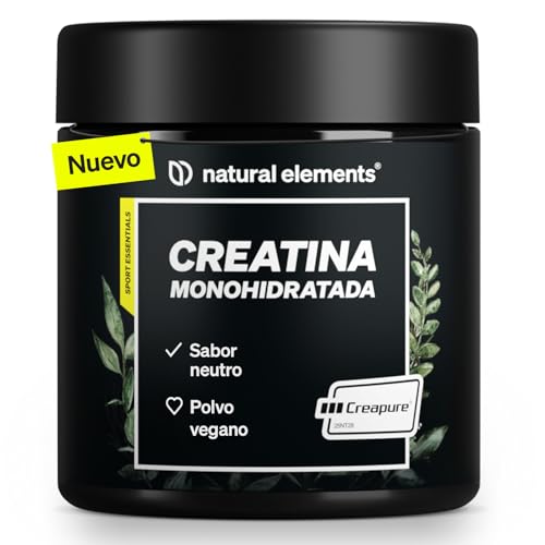 Creatina Monohidrata en Polvo 500g - 147 porciones de creatina Creapure® - Soporte premium para fuerza muscular* - Creatine vegana con dosificador - Sin sabor y sin aditivos innecesarios