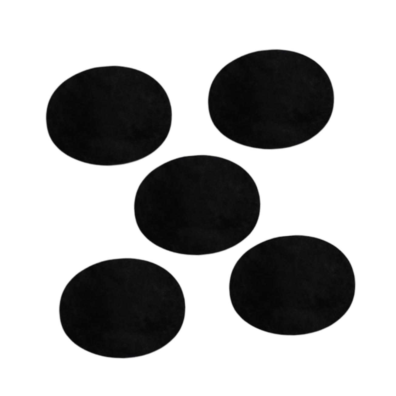Lurrose 75stücke Suede Stoff Patches Für Kleidung Selbstklebende Ovalen Bügelflicken Für Jeans Sweater Und Applikationen Vielseitige Aufnäher Für Kreative Reparaturen Und