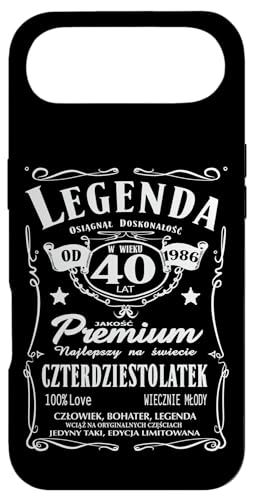 1986 40 Urodziny Polska Koszulka Urodzinowa Prezent 40 Lat �X�}�z�P�[�X iPhone Air �p