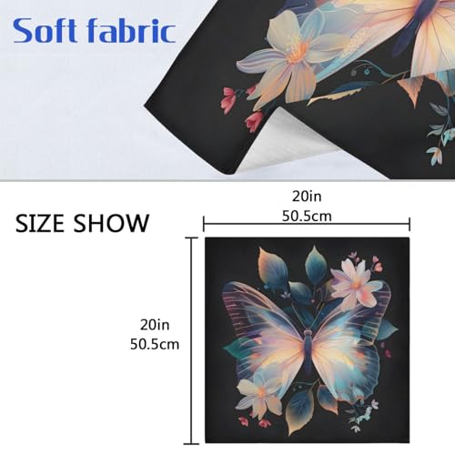 Servilletas de Tela Multicolor Pack x6 20x20 in miniatura 6