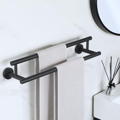 Alise Double Bath Towel Bars Towel Racks for Bathroom